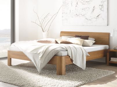 HASENA - Lit en chêne massif