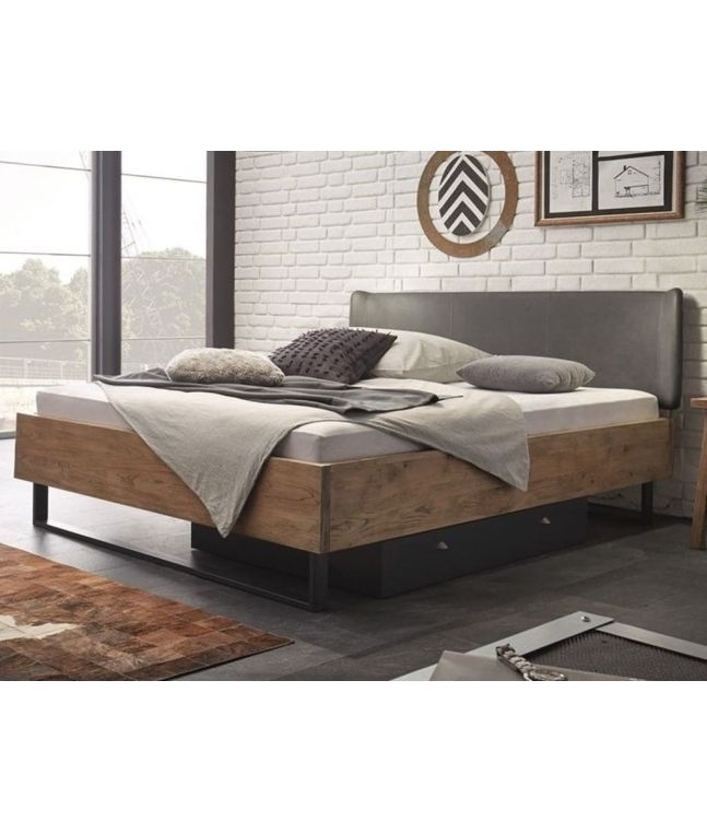 HASENA - Lit en chêne massif