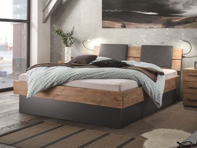 HASENA - Lit en chêne massif