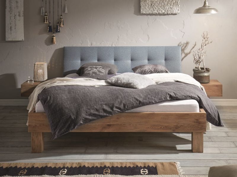 HASENA - Lit en chêne massif