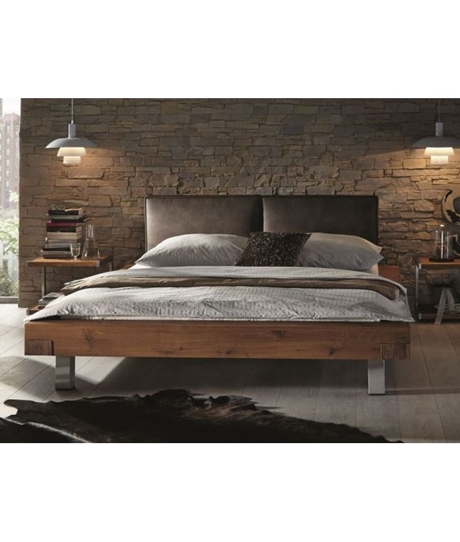 HASENA - Lit en chêne massif