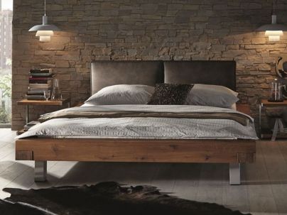 HASENA - Lit en chêne massif