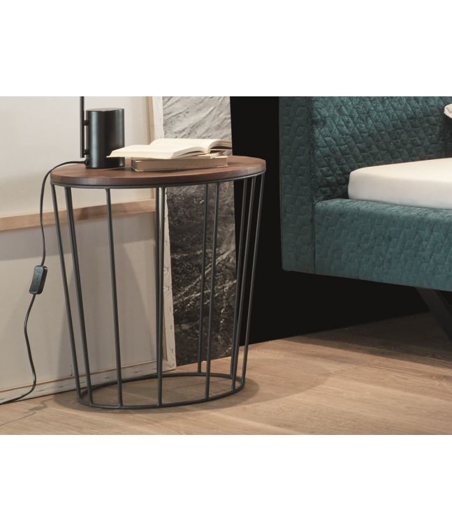 HASENA - Chevet en noyer massif