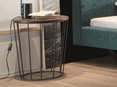 HASENA - Chevet en noyer massif