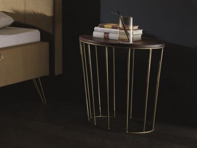 HASENA - Chevet en noyer massif