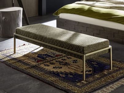 Banc Topa en métal, Hasena fabricant Suisse. Le Monde du Lit