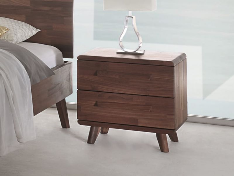 HASENA - Chevet en noyer massif