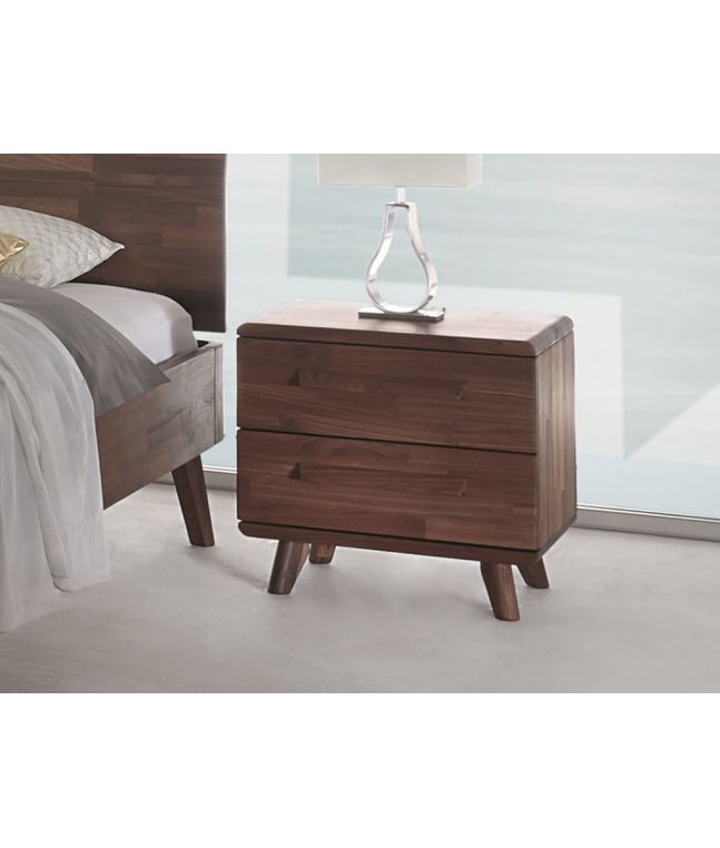 HASENA - Chevet en noyer massif