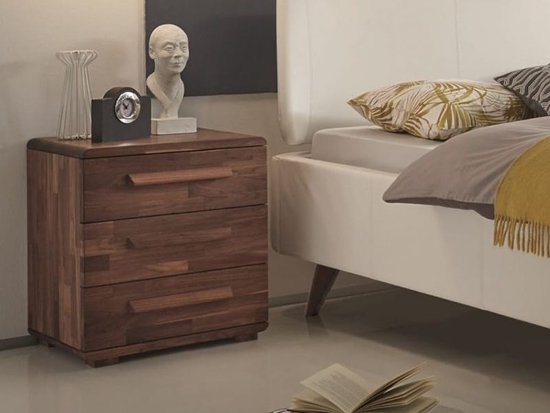 HASENA - Chevet en noyer massif