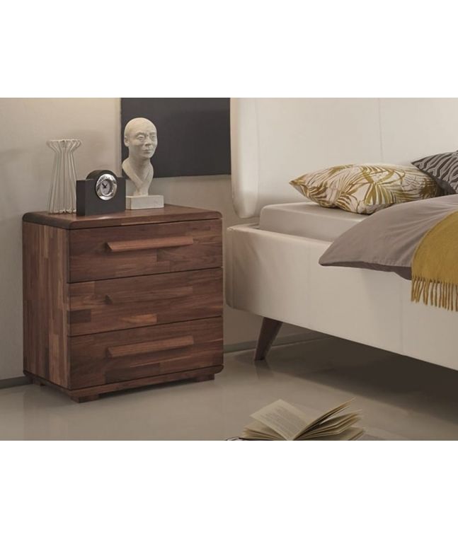 HASENA - Chevet en noyer massif