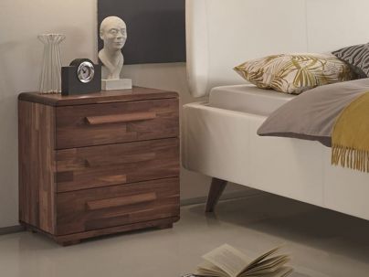 HASENA - Chevet en noyer massif