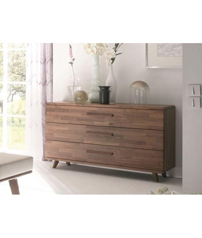 HASENA - Commode en noyer massif