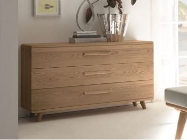 Commode en bois Elegant Sigma 2, 3 tiroirs