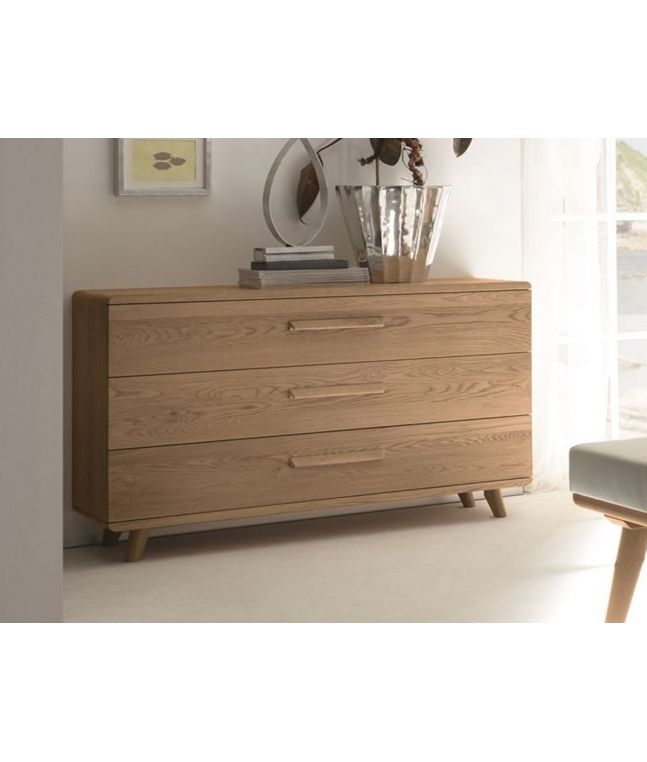 HASENA - Commode en chêne massif