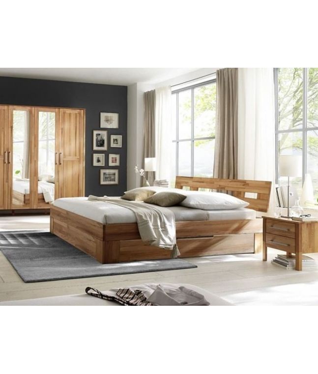 Lit en hêtre massif FSC