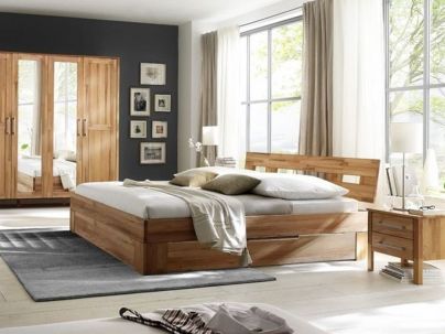 Lit en hêtre massif FSC