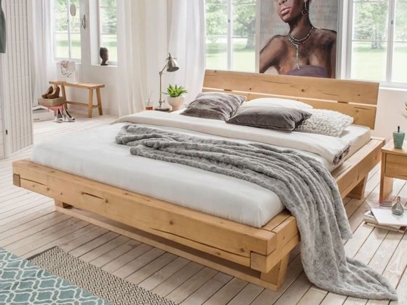 Lit en épicéa massif FSC Lit en épicéa massif FSC