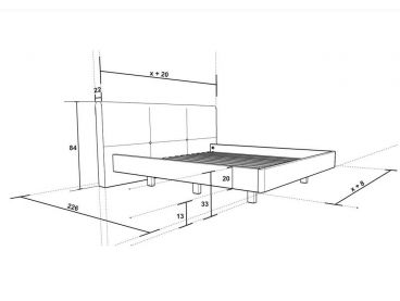 Dimensions du lit Auriga