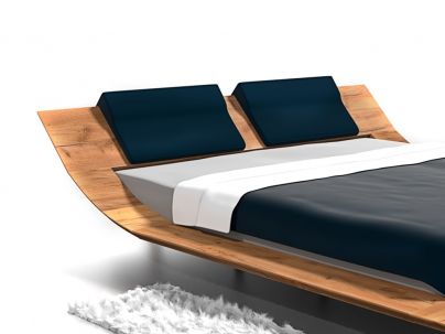 Lit Eridanus en bois massif FSC, fabrication européenne