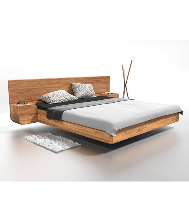 Lit Libra en bois massif