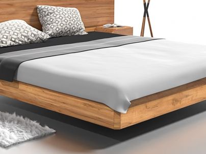 Lit Libra en bois massif design