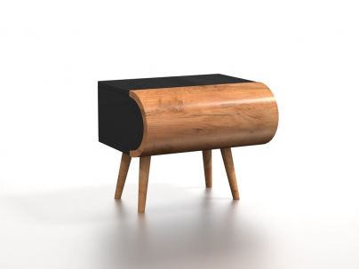 Chevet Hydra de style contemporain en bois clair naturel