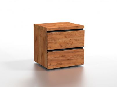 Chevet Corvus de style contemporain en bois clair naturel