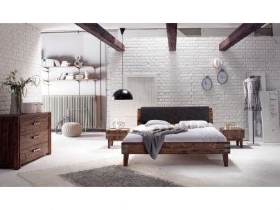 HASENA - Lit en bois massif