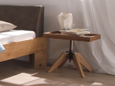 HASENA - Table de nuit en bois massif