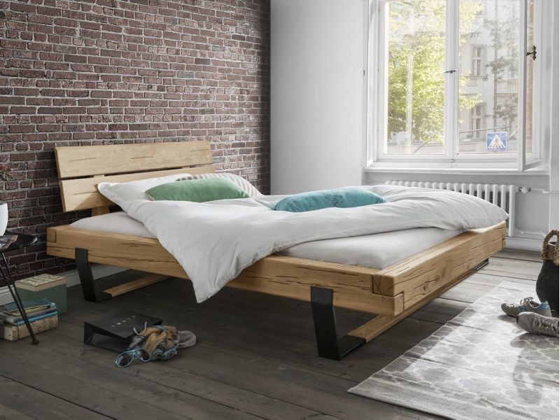 Lit en chêne massif FSC