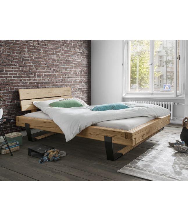 Lit en chêne massif FSC