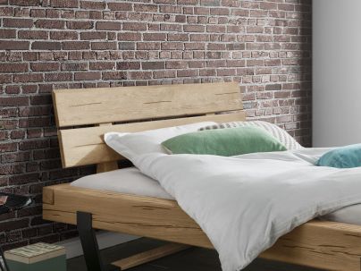 Lit en bois massif FSC, fabrication européenne