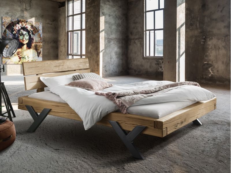 Lit en chêne massif FSC