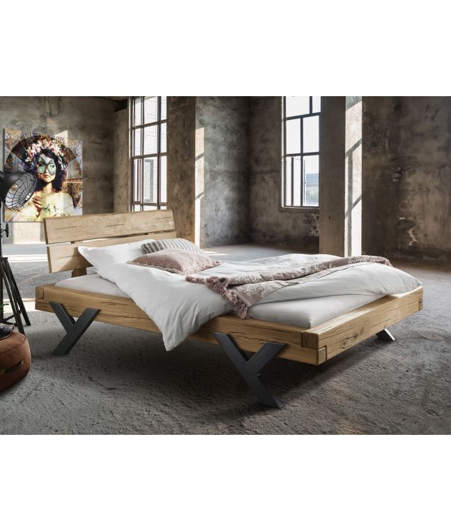 Lit en chêne massif FSC