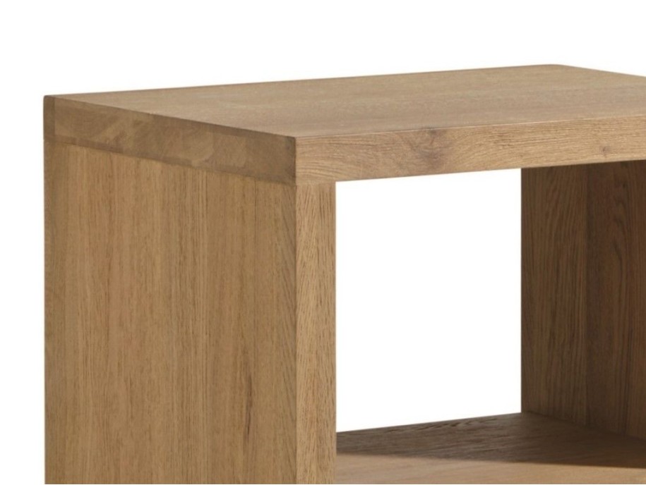 Table de chevet bois massif - Chêne, acacia, noyer - Table de nuit bois