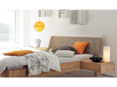 Lit Gabo en bois de chêne massif haut de gamme | Le Monde du Lit