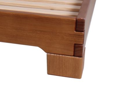 Lit Japan en pin massif de qualité. Meuble pour la chambre. Le Monde du Lit