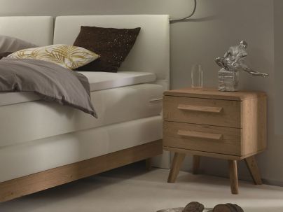 HASENA - Table de nuit en bois massif