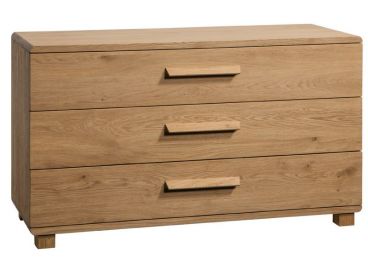 Commode en bois Sigma, 3 tiroirs