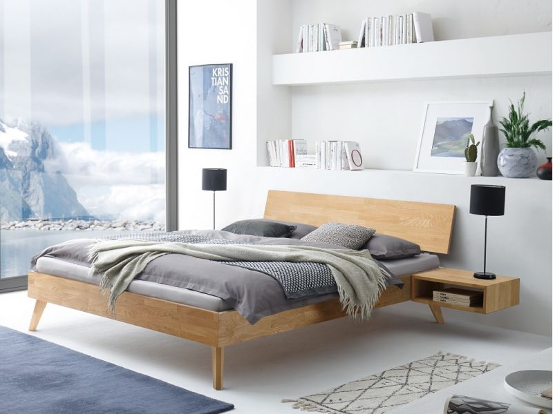 HASENA - Lit en chêne massif