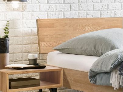 HASENA - Lit en bois massif