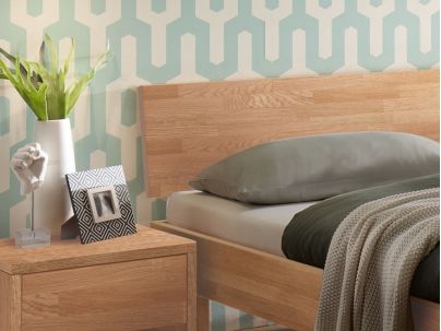 HASENA - Lit en bois massif