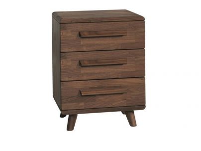 HASENA - Chevet en noyer massif