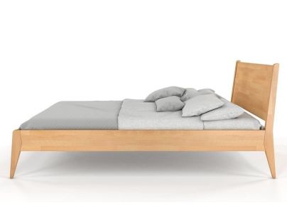 Lit en bois massif, fabrication européenne