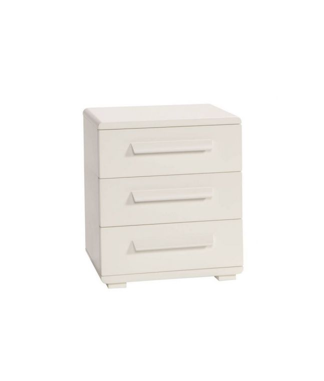 HASENA - Chevet en hêtre massif blanc couvrant