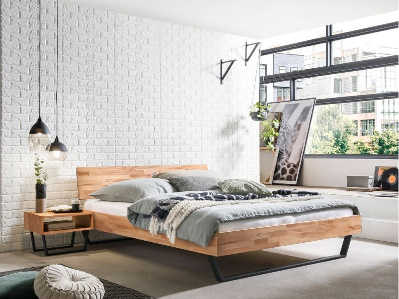 HASENA - Lit en hêtre massif