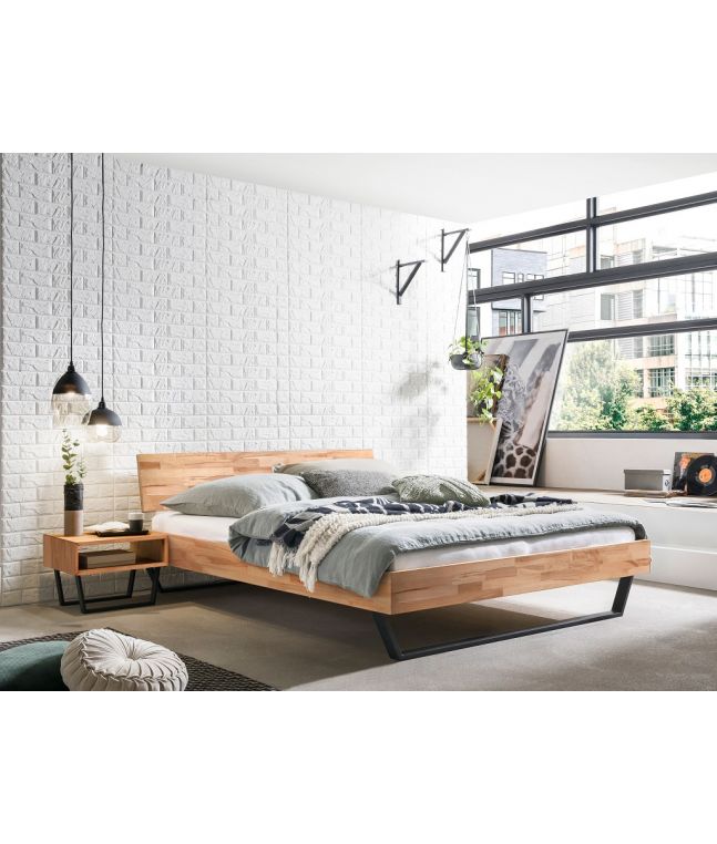 HASENA - Lit en hêtre massif