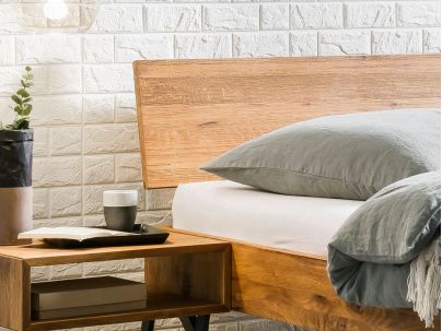 HASENA - Lit en bois massif