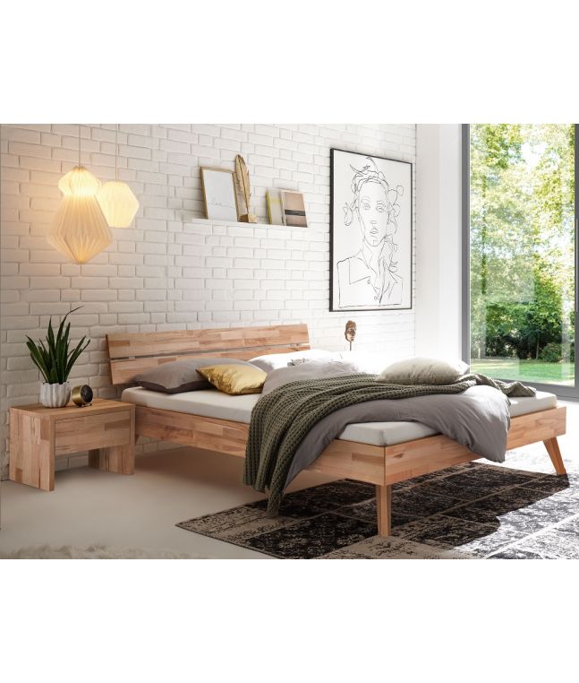 HASENA - Lit en hêtre massif