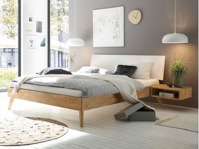 HASENA - Lit en chêne massif